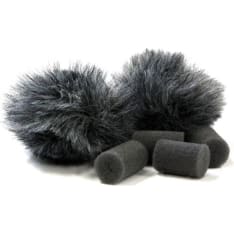 Rycote Windjammer Lavalier Pair Grey