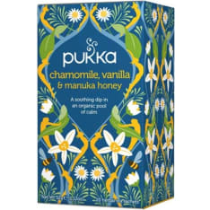 Pukka Chamomile, Vanilla & Manuka 20 pps tea bags