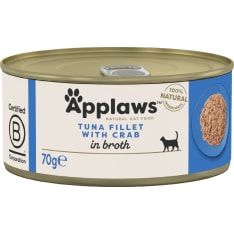 Applaws tonnikala & rapu 70 g kissanruoka