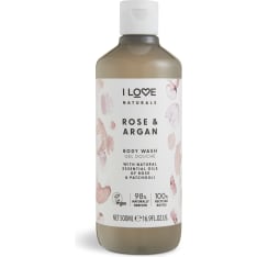 I Love Naturals Rose & Argan 500 ml suihkugeeli