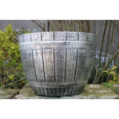 Hortex 52x36cm silver barrel