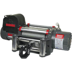 Warrior Samurai 9500 Gen2 12V 26m x 9,2mm IP67 electric winch with steel cable