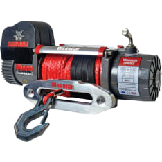 Warrior Samurai 12000 Gen2 12V 25m x 11mm IP67 electric winch with synthetic rope