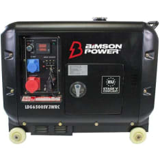 Bimson Power 6.25 kVA 5,500 W 3-phase diesel generator