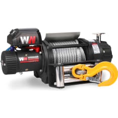 Warrior T1000 22,000 12V electric winch with steel cable