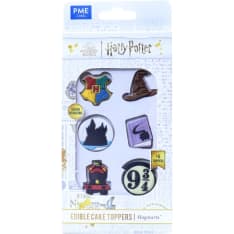 PME Harry Potter syötävät koristeet 6kpl, Tylypahka