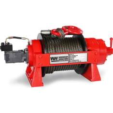 Warrior JR 13 industrial hydraulic winch