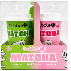 Bubble T Matcha Skincare Drinks lahjapakkaus