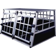 Pohjolan Lemmikkitarvike dog car crate for two dogs