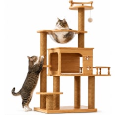 Pohjolan Lemmikkitarvike 140 cm cat climbing tree