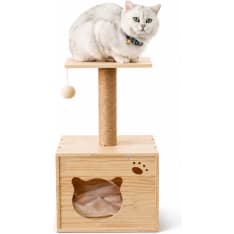 Pohjolan Lemmikkitarvike small wooden cat tree