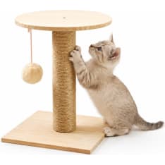 Pohjolan Lemmikkitarvike small wooden cat scratching post 30 x 30 x 38 cm