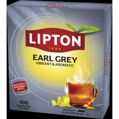 Lipton Earl Grey 100ps musta tee