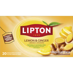 Lipton Lemon & Ginger Refresh herbal tea 20pcs
