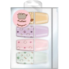 Pusheen Highlighter Set​, Pink, Blue, Green, Orange​