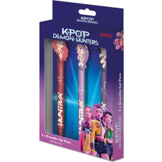 K-Pop Demon Hunters gel pens, set of 3