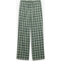 Superdry Cotton Check Elastic Trouser naisten housut