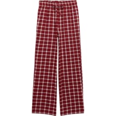 Superdry Cotton Check Elastic Trouser women's trousers