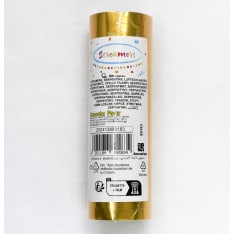 Streamer metallic gold 1 pcs