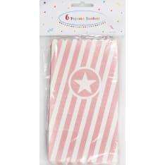 Popcorn rasia pinkki 6kpl