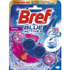 Bref Blue Active Flower 50 g toilet freshener