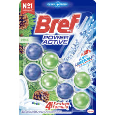 Bref Power Active Pine Duo 2x50 g toilet freshener
