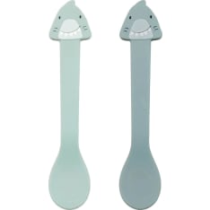 Trixie Mr. Shark 2pcs silicone spoons