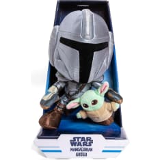 Star Wars Mandalorian & Mini Grogu pehmo