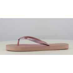 No Logo Name Casual Toe Slippers