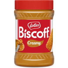 Lotus Biscoff Spread Creamy 400 g karamellisoitu keksilevite