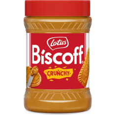 Lotus Biscoff Spread Crunchy 380 g karamellisoitu keksilevite