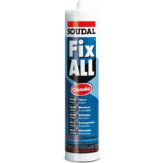 Soudal Fix All Classic 290ml black universal glue and sealing compound