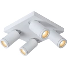 Lucide Taylor 4xGU10 bathroom ceiling spotlight