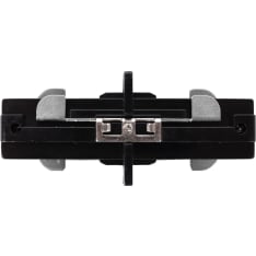 Lucide Track L-connector musta suora liitin 1-vaihe kiskoon