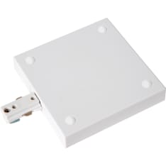 Lucide Track white 1-phase track system single/double power supply