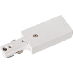 Lucide Track white 1-phase track system single power supply