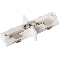 Lucide Track I-connector white direct connector 1-phase to rail