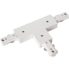 Lucide Track T-connector white connector for 1-phase rail
