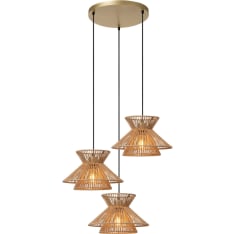 Lucide Tasman 3xE27 pendant lamp