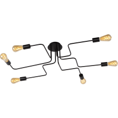 Lucide Lester 6-bone ceiling