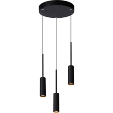 Lucide Tubule 3-os LED riippuvalaisin
