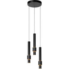 Lucide Margary 3-osainen DIM LED riippuvalaisin