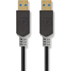 Nedis 2 m USB-A uros-uros kaapeli