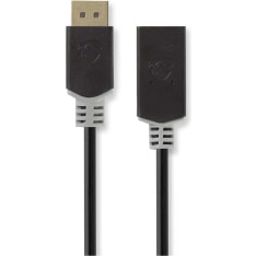Nedis DisplayPort male to HDMI female adapter cable