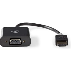 Nedis VGA/3.5 mm naaras - HDMI näyttökaapeli