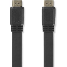 Nedis litteä High Speed HDMI with Ethernet kaapeli