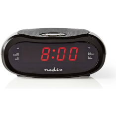 Nedis CLAR001BK digital clock radio