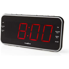 Nedis CLAR004BK digital alarm clock radio