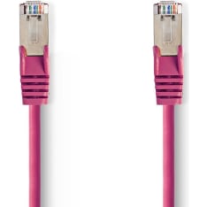 Nedis pinkki Cat5e SF/UTP verkkokaapeli
