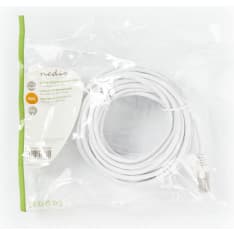 Nedis valkoinen Cat5e SF/UTP verkkokaapeli